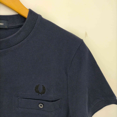 フレッドペリー FRED PERRY POCKET DETAIL PIQUE SHIRT ポケット ディテール ピケ Tシャツ メンズ import:S