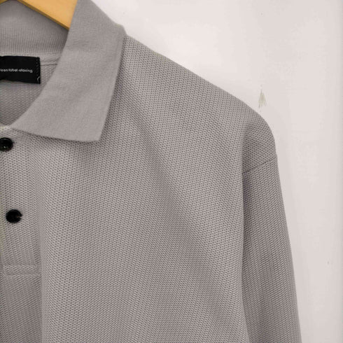 グリーンレーベルリラクシング GREEN LABEL RELAXING GIZA ハニカム 長袖 ポロシャツ メンズ JPN:M