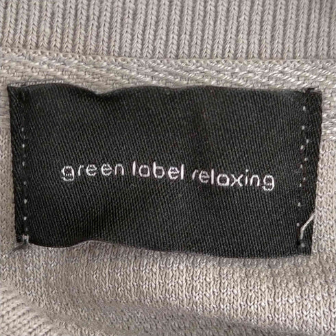 グリーンレーベルリラクシング GREEN LABEL RELAXING GIZA ハニカム 長袖 ポロシャツ メンズ JPN:M