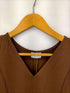 ユナイテッドアローズグリーンレーベルリラクシング UNITED ARROWS green label relaxing ハイツイストポンチノースリーブワンピース レディース FREE