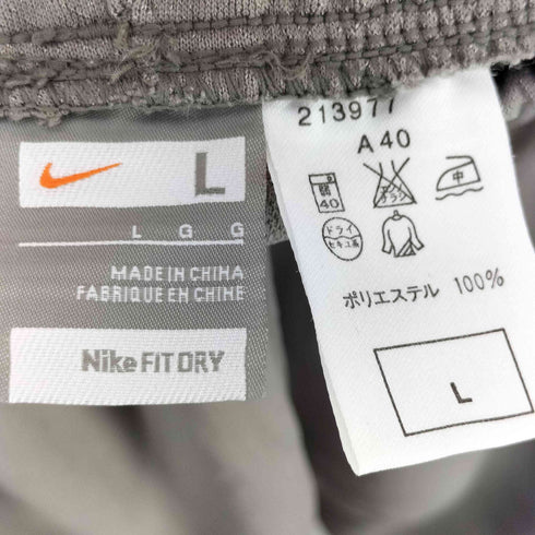 ナイキ NIKE FIT DRY スウッシュ刺繍 サイドライン トラック ジャージ メンズ JPN:L
