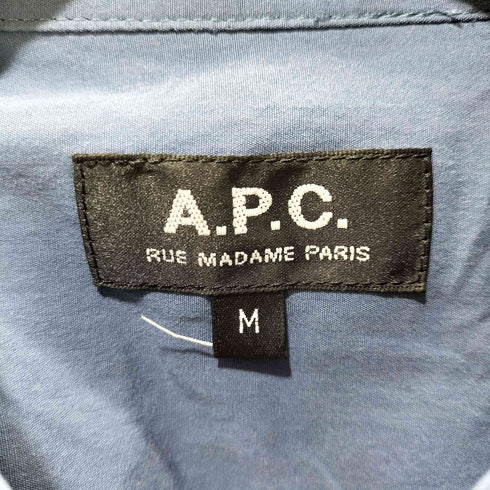 アーペーセー A.P.C. レギュラーカラー半袖シャツ メンズ M