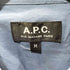 アーペーセー A.P.C. レギュラーカラー半袖シャツ メンズ M