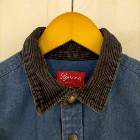 シュプリーム Supreme SCRIPT CANVAS SNAP SHIRT メンズ JPN:M