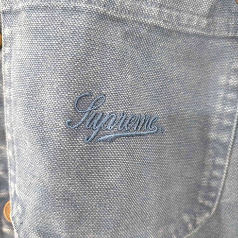 シュプリーム Supreme SCRIPT CANVAS SNAP SHIRT メンズ JPN:M