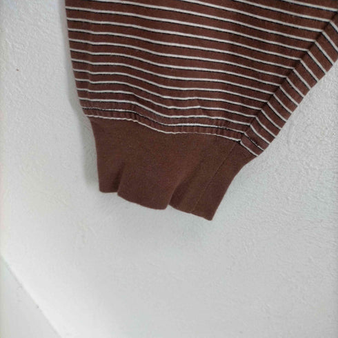 アンフィル unfil ボーダー柄 L/S カットソー メンズ JPN:3