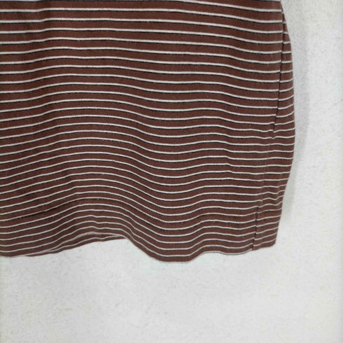 アンフィル unfil ボーダー柄 L/S カットソー メンズ JPN:3