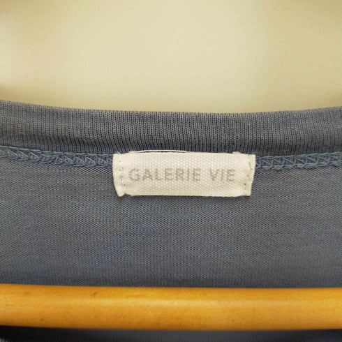 ギャルリーヴィー GALERIE VIE ファインコットン ビッグプルオーバー レディース S