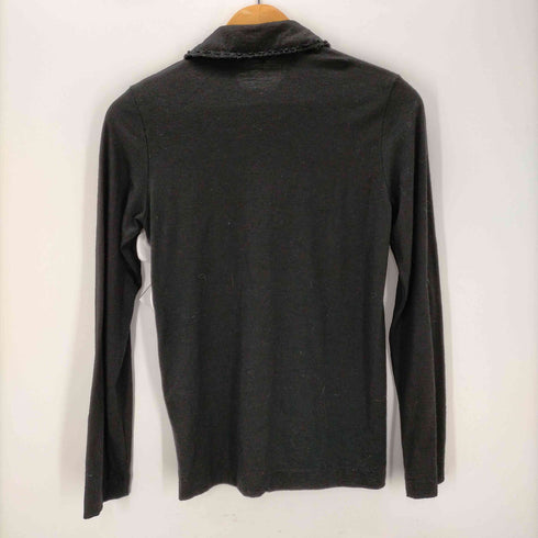 トリココムデギャルソン tricot COMME des GARCONS AD2015 丸襟 カーディガン レディース JPN:S