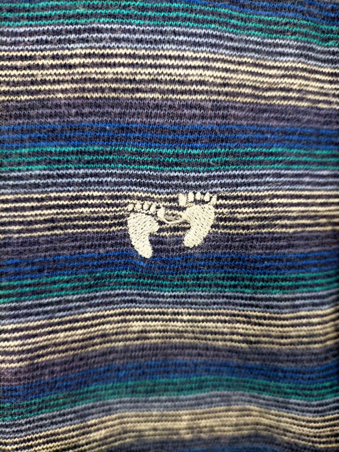 ハンテン HANGTEN 90S MADE IN USA ボーダーtシャツ メンズ import:M