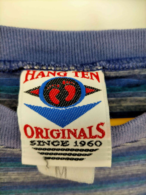 ハンテン HANGTEN 90S MADE IN USA ボーダーtシャツ メンズ import:M