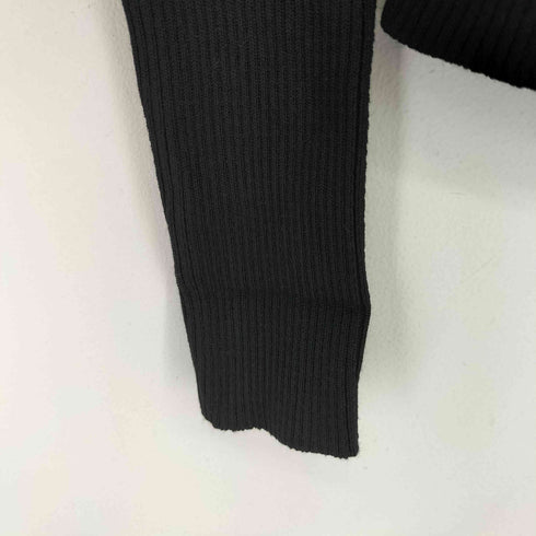 ザラ ZARA バックリボンスクエアリブニット レディース import:S