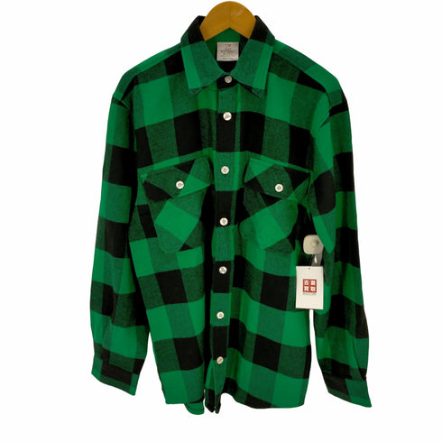 ロスコ ROTHCO フロントポケットバッファローチェックネルシャツ メンズ import:S