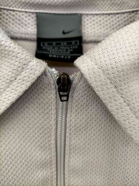 ナイキ NIKE 00S 02SS DRI-FIT ハーフジップS/Sポロシャツ メンズ JPN:S