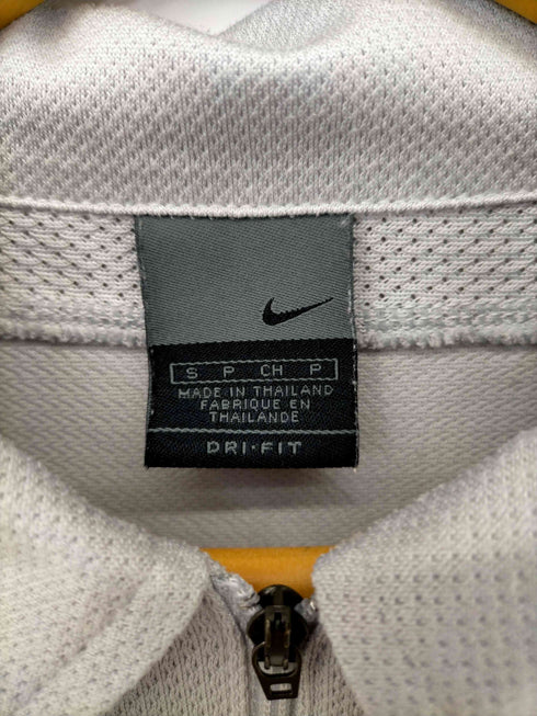 ナイキ NIKE 00S 02SS DRI-FIT ハーフジップS/Sポロシャツ メンズ JPN:S