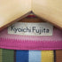 キョウイチフジタ Kyoichi Fujita マルチストライプニットシャツ メンズ M