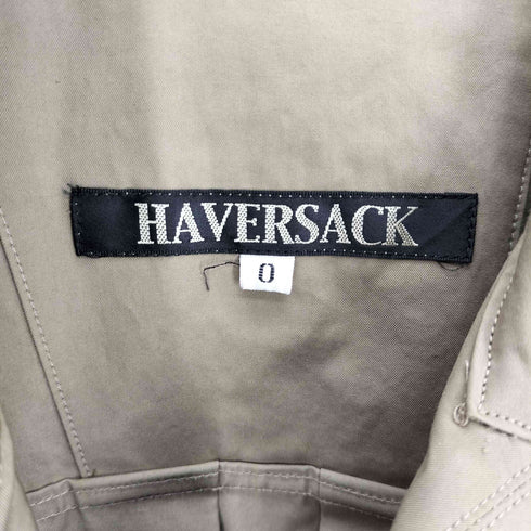 ハバーサック HAVERSACK 23SS ウェザー トレンチコート レディース JPN:0