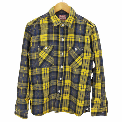 リーバイス LEVI STRAUSS&CO チェック柄ネルシャツ メンズ