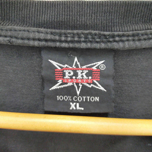 P.K SPORTS フロントプリントtシャツ メンズ XL