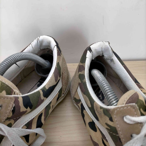 バンズ VANS 迷彩柄オールドスクール ローカットスニーカー メンズ US:10