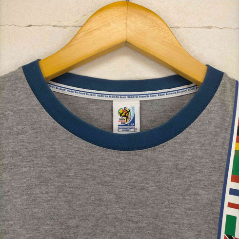 万国旗デザインリンガーTシャツ メンズ JPN:M