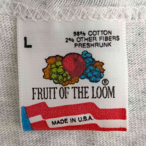 フルーツオブザルーム FRUIT OF THE LOOM USA製 KEY WEST マナティ 絶滅危惧種 アニマルプリント タンクトップ メンズ import:L