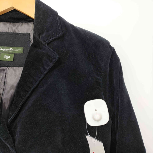 エディーバウアー Eddie Bauer 2Bベロアテーラードジャケット レディース P0