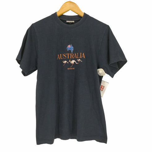 Australia Roo フロント刺繍クルーネックTシャツ メンズ JPN:S