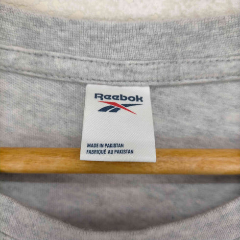 リーボック Reebok フロントプリントクルーネックTシャツ メンズ 2XO