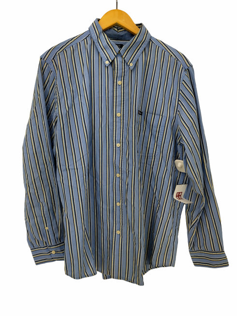 チャップス CHAPS EASY CARE ストライプBDシャツ メンズ