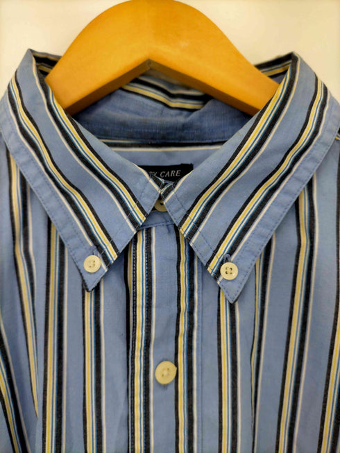 チャップス CHAPS EASY CARE ストライプBDシャツ メンズ