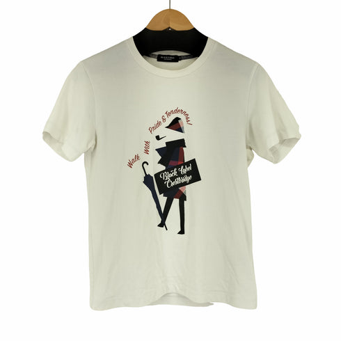 ブラックレーベルクレストブリッジ BLACK LABEL CRESTBRIDGE プリントクルーネックTシャツ メンズ SS