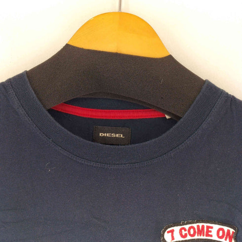 ディーゼル DIESEL ワッペンクルーネックTシャツ メンズ S