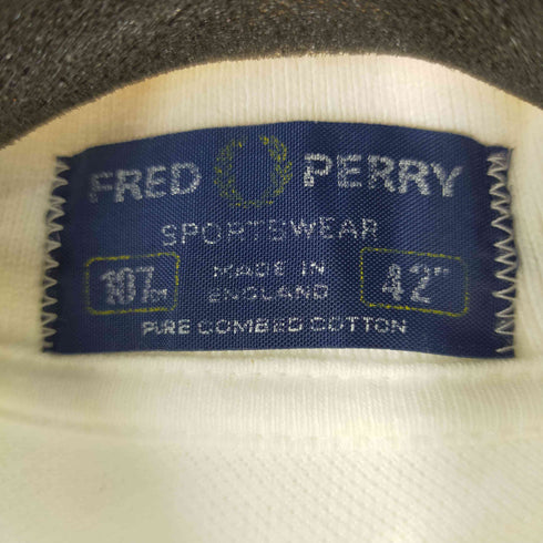 フレッドペリー FRED PERRY 80S ポロシャツ 鹿の子 M1200 メンズ 42