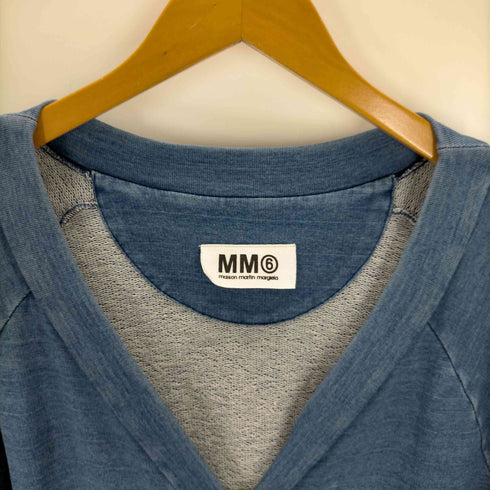 エムエムシックス メゾンマルジェラ MM6 Maison Margiela ここのえ ラグランデニムワンピース レディース JPN:L