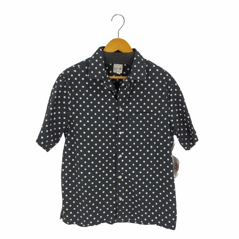 ギャップ Gap BKC SS POPLIN MOONLESS NIGHT PRINT SHIRTS ドット バケーションシャツ メンズ JPN:S