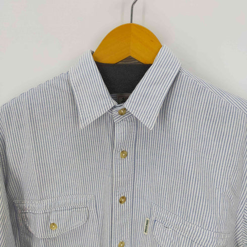 シェラデザイン SIERRA DESIGNS 80-90S ストライプシャツ メンズ