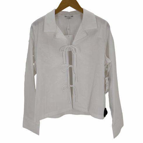 クラネ CLANE COMPACT RIBBON SHIRT レディース 2