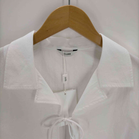 クラネ CLANE COMPACT RIBBON SHIRT レディース 2