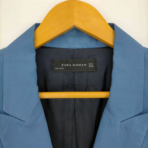 ザラ ウーマン ZARA WOMAN レーヨン混 2Bテーラードジャケット レディース import:S