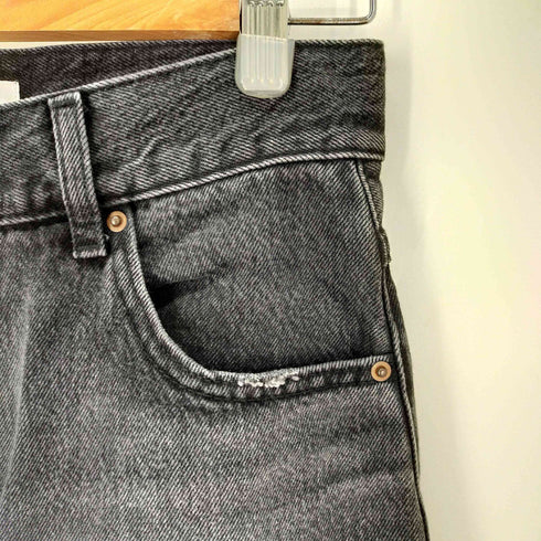 ミラオーウェン Mila Owen 24SS ハイウエストワイドテーパードデニムパンツ レディース 0
