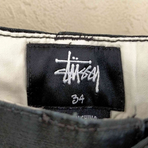 ステューシー Stussy 00s サイドアジャスター コットンカーゴパンツ メンズ 34