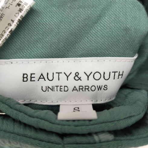 ビューティーアンドユースユナイテッドアローズ BEAUTY & YOUTH UNITED ARROWS BY ハイウエストボタンバックゴムパンツ レディース JPN:S