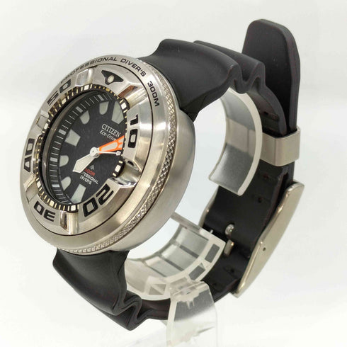 シチズン CITIZEN professional diver's 300M ECO-DRIVE PROMASTER プロマスター 左リューズ プロフェッショナル ダイバーズ エコドライブ メンズ