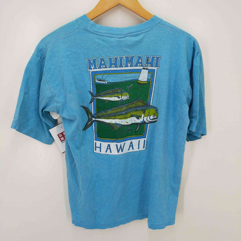 POLY TEES HAWAII 袖シングル MAHIMAHI プリントTシャツ メンズ JPN:L