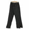 スリットブラックデニムパンツ メンズ 2XL