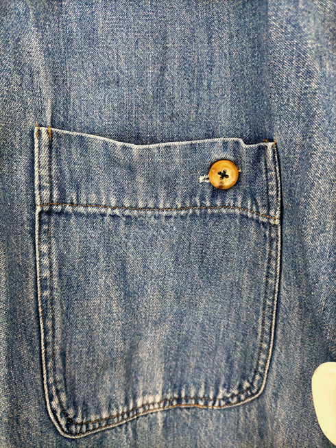 カルバンクラインジーンズ Calvin Klein Jeans 80S~90S MADE IN USA デニムつなぎ メンズ import:S