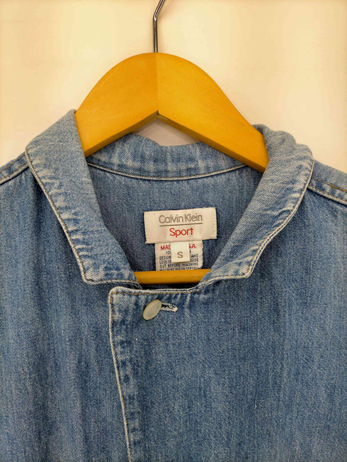 カルバンクラインジーンズ Calvin Klein Jeans 80S~90S MADE IN USA デニムつなぎ メンズ import:S