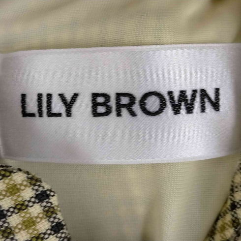 リリーブラウン Lily Brown バリエーションミニワンピース レディース 1