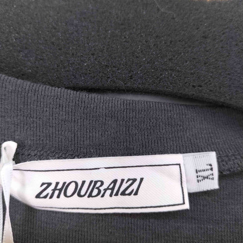 ZHOUBAIZI サイドギャザーワンピース レディース XL